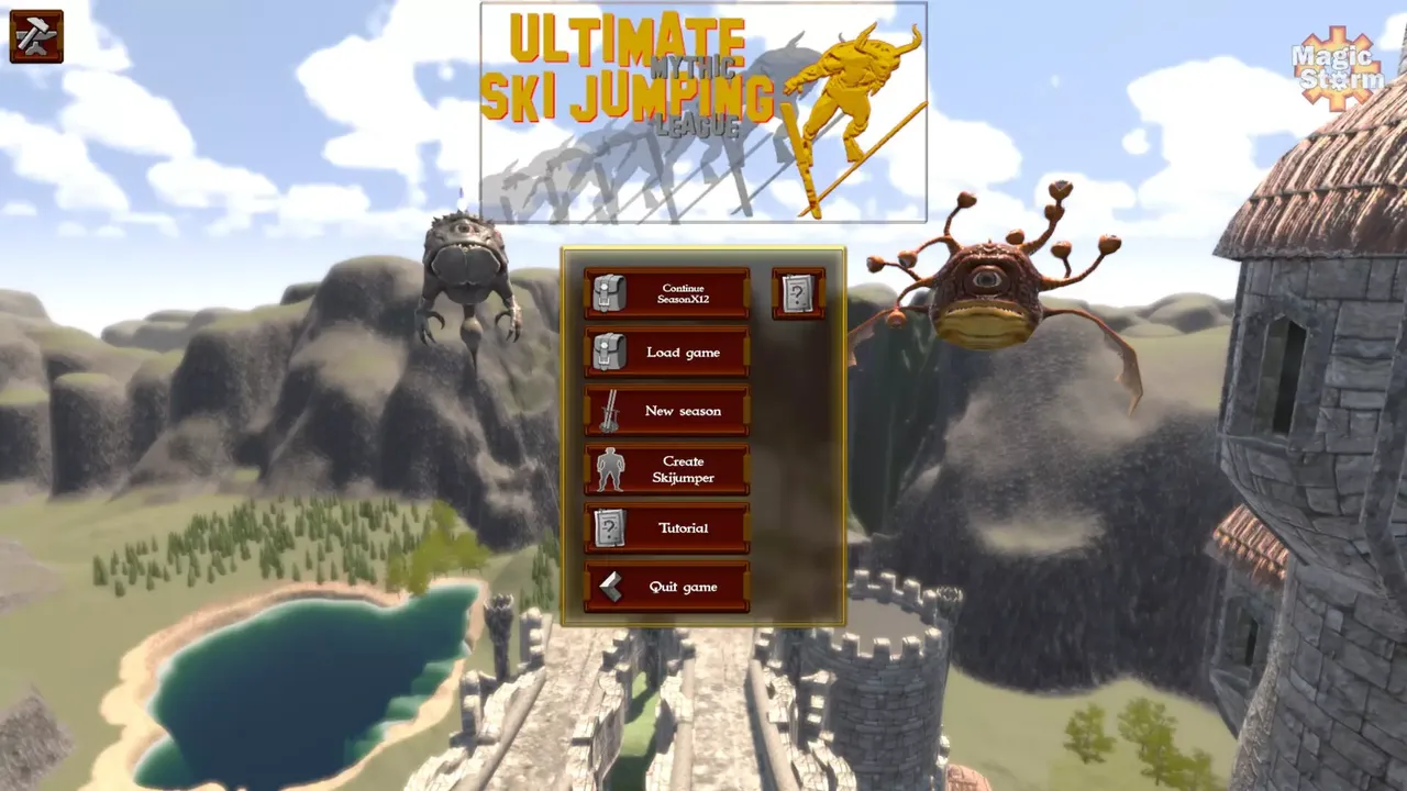 -Ultimate Mythic Ski Jumping League-游戏截图-好玩游戏库