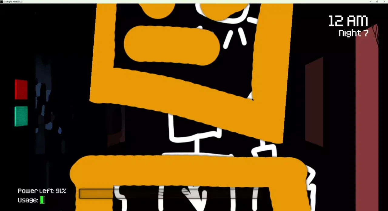 -Five Nights At Stickman-游戏截图-好玩游戏库