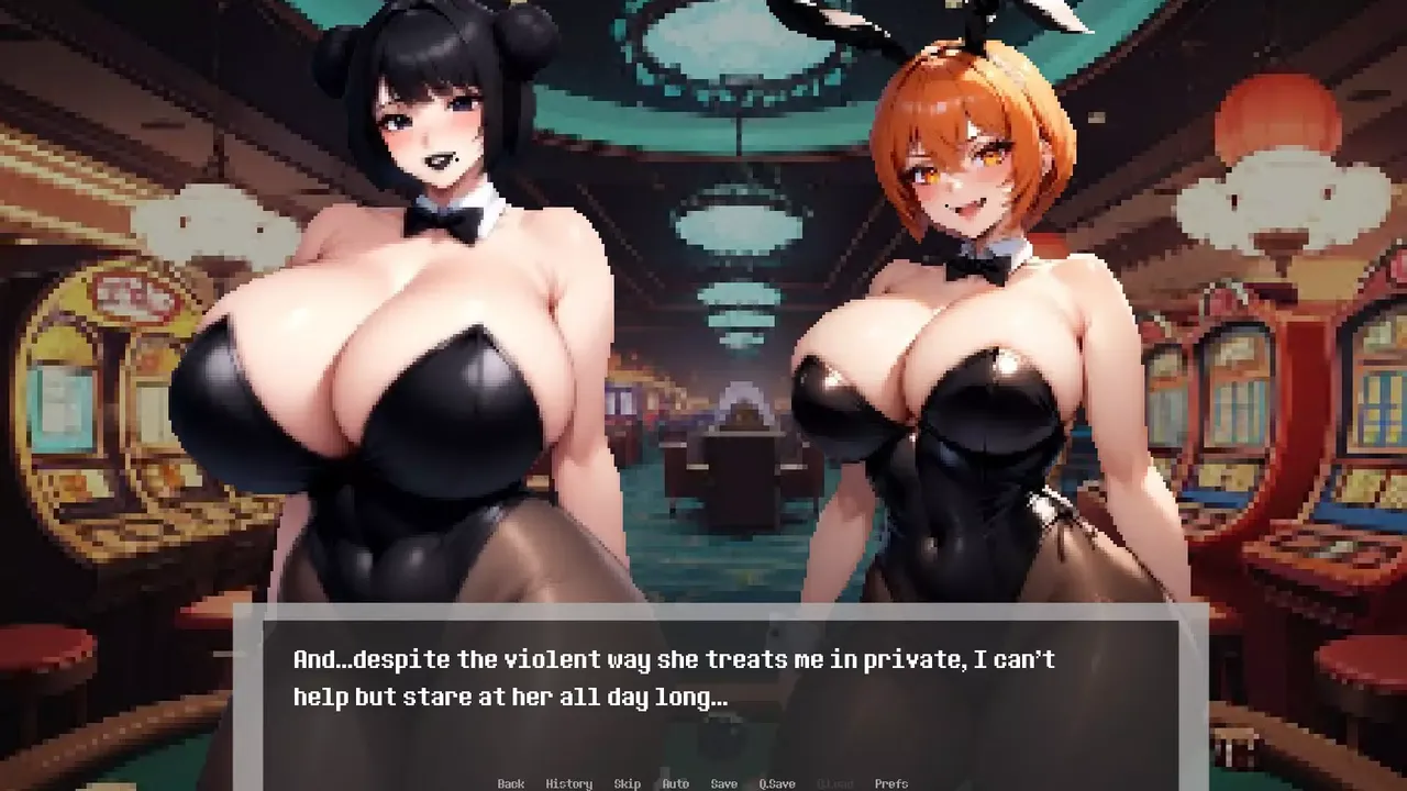Dominated by: Yandere Goth Bunny
