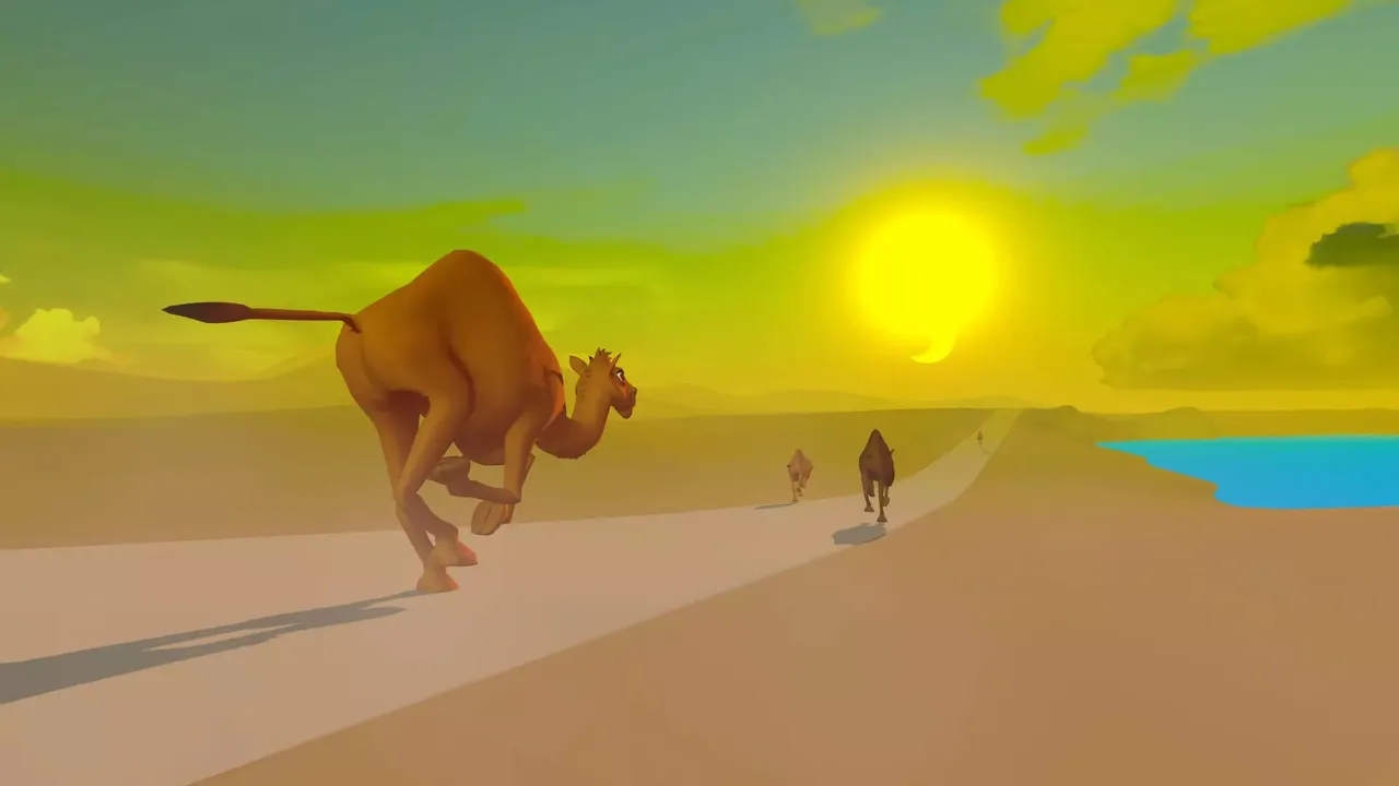 -SANDSPEED: CAMEL RACING-游戏截图-好玩游戏库