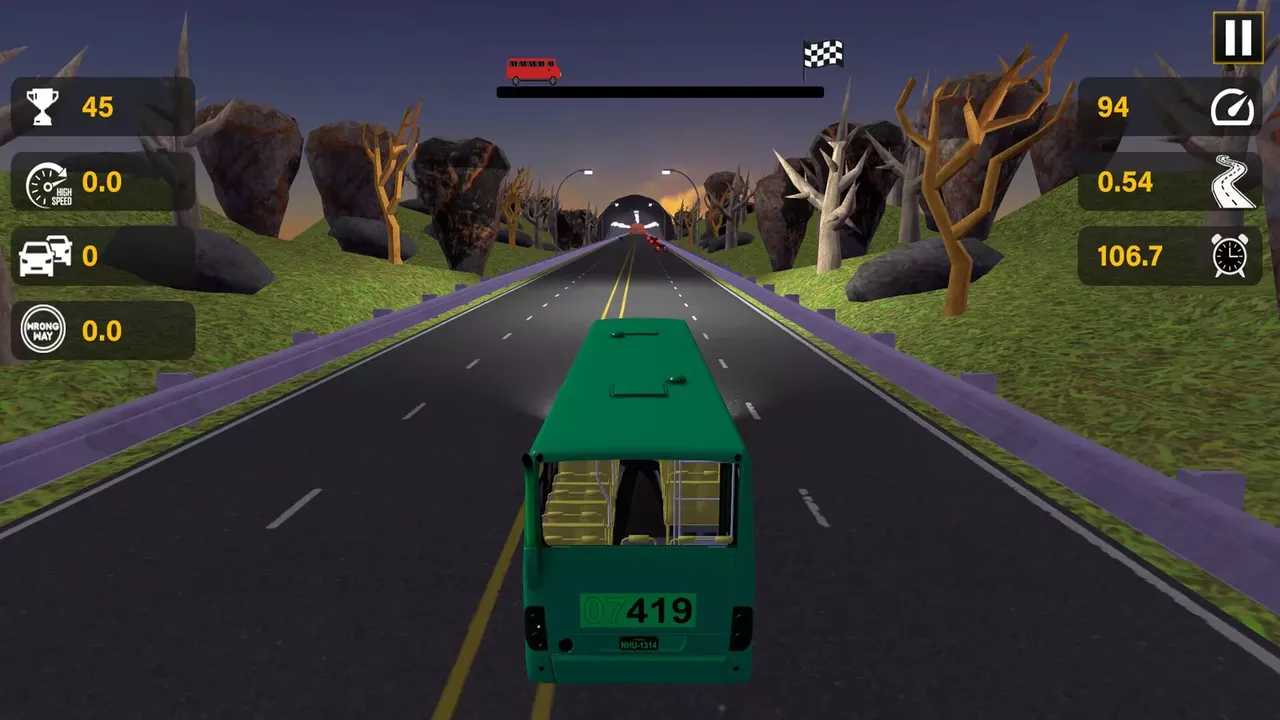 -Highway Bus Rush-游戏截图-好玩游戏库