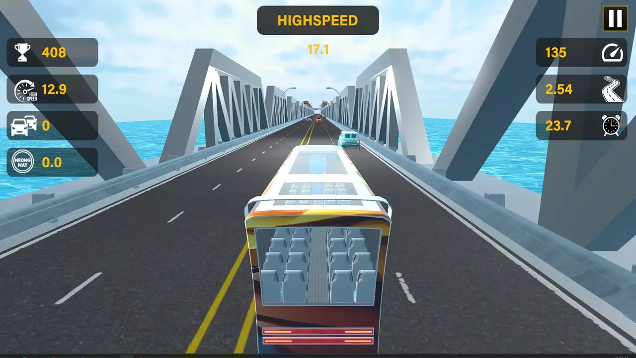 -Highway Bus Rush-游戏截图-好玩游戏库