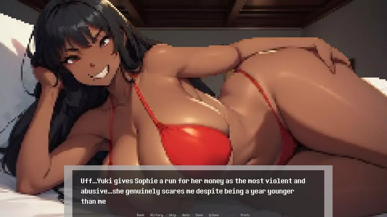 Femdom Girlfriend 3: My Sadistic Girlfriend and Her Friend Bully Me In Their Swimsuits