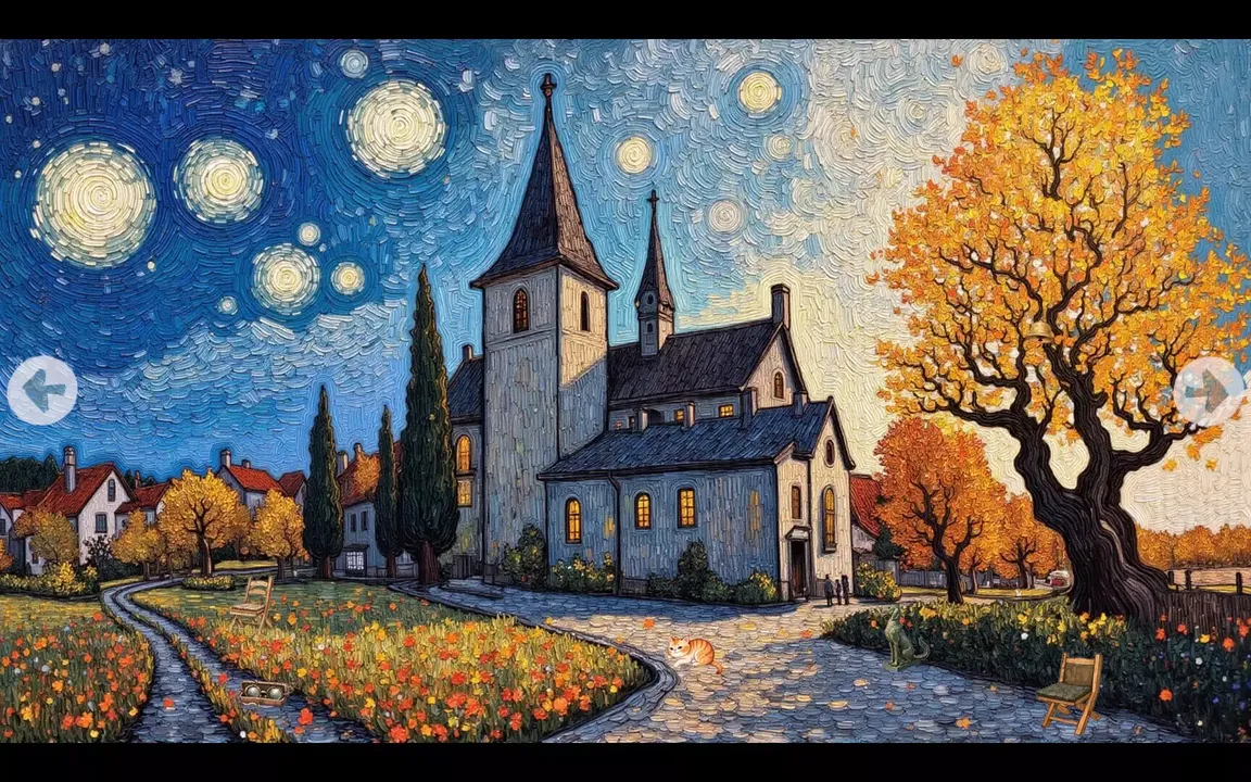 -Meow Time Machine: VAN GOGH-游戏截图-好玩游戏库