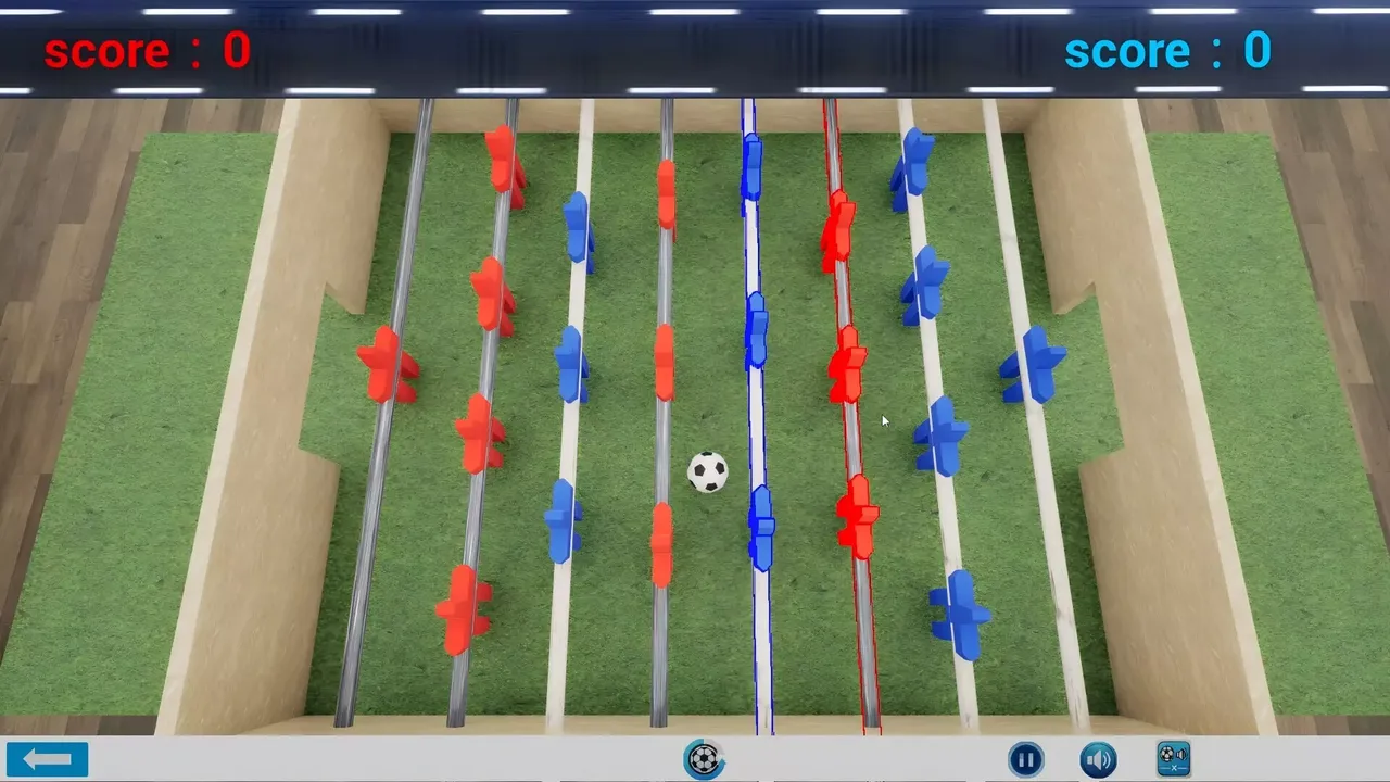 -桌上足球 TableSoccer-游戏截图-好玩游戏库