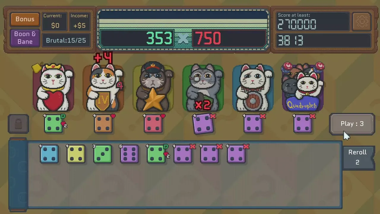 -Cats & Dice-游戏截图-好玩游戏库