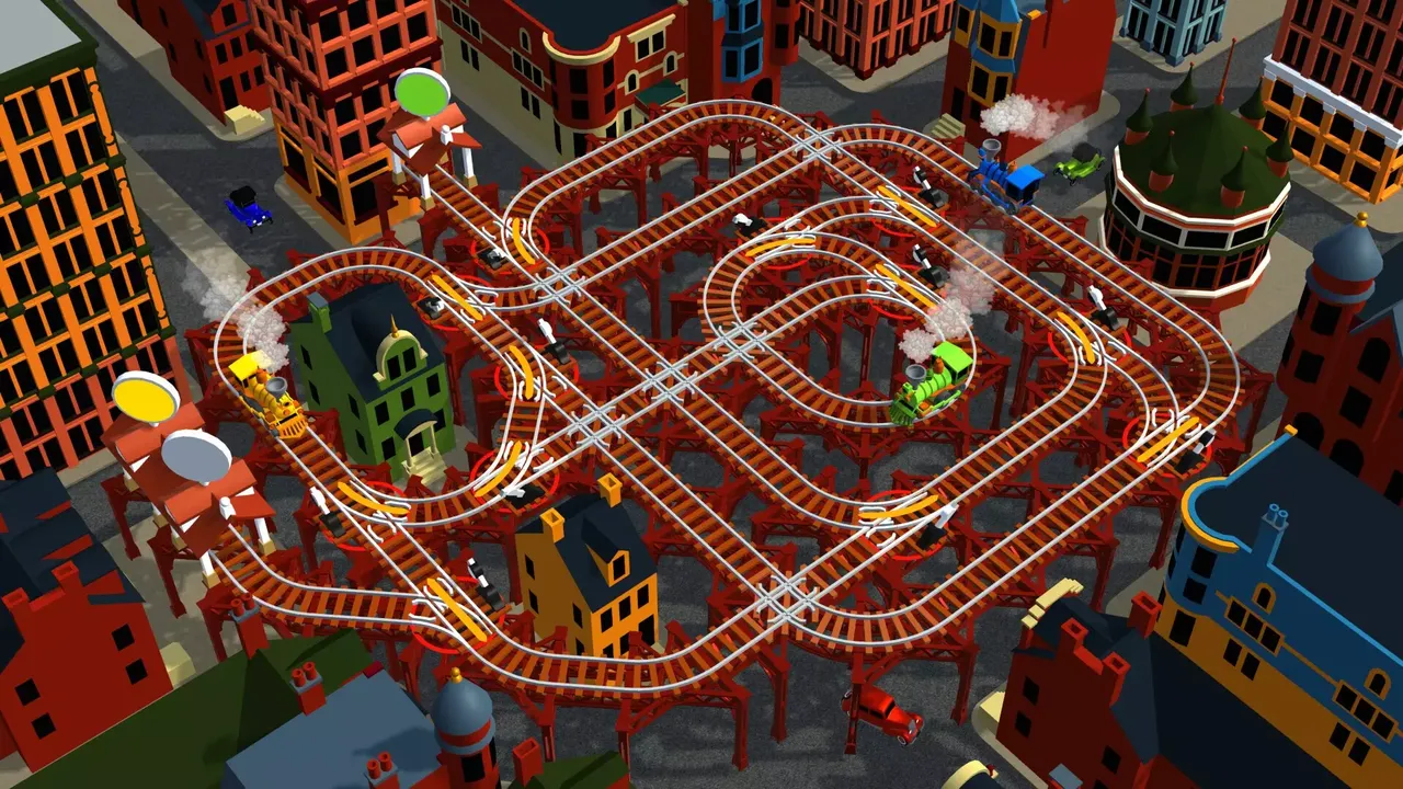 -Train Maze Master-游戏截图-好玩游戏库