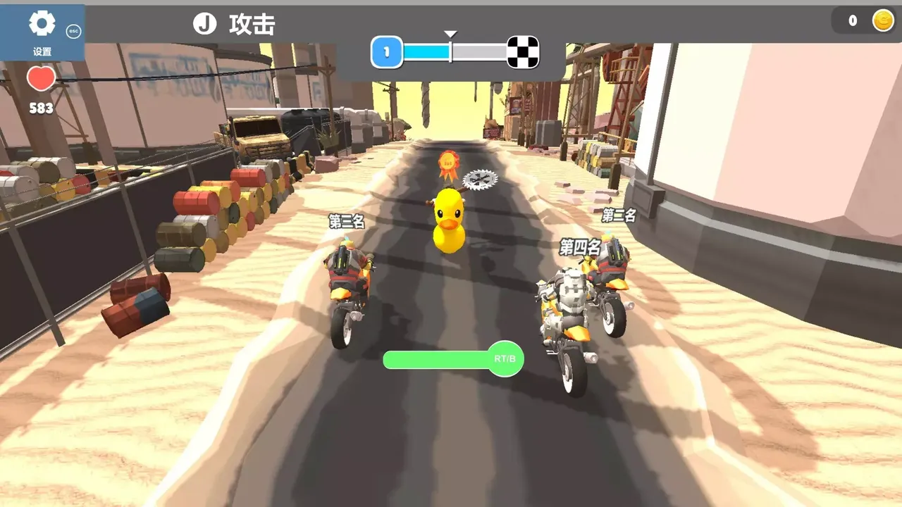 -Motor Racing Battle-游戏截图-好玩游戏库