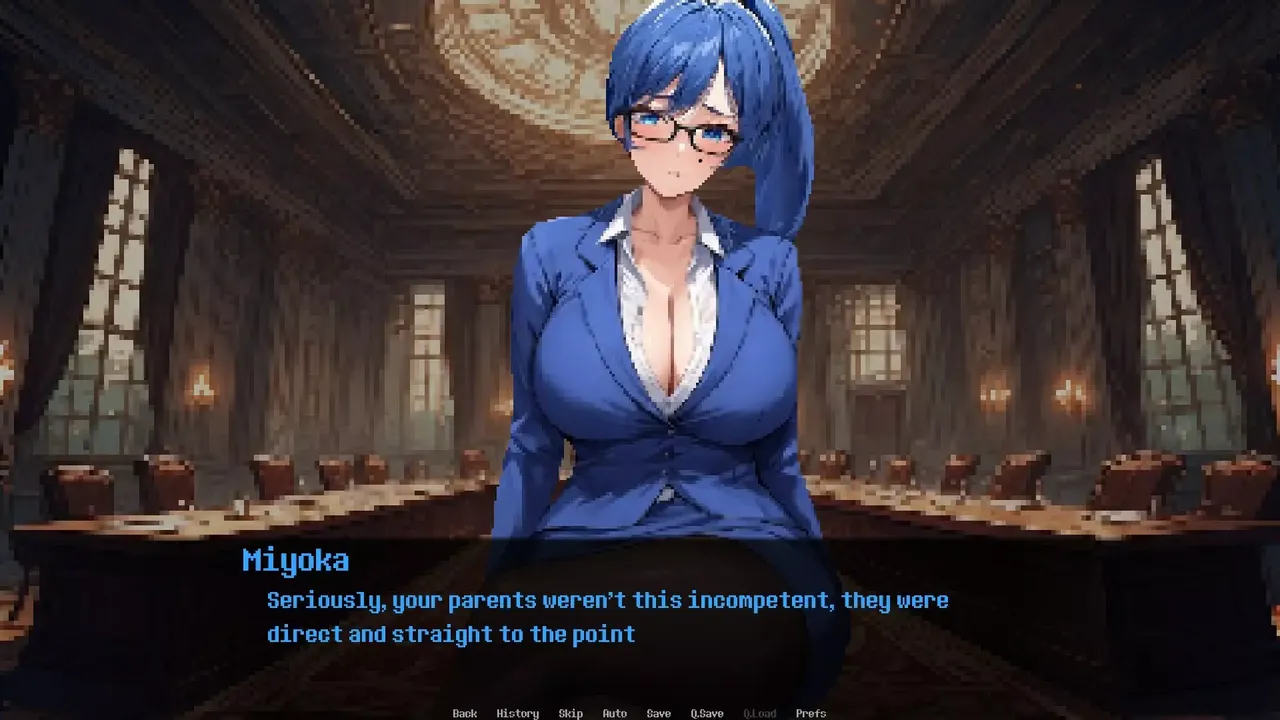 Dominated by: Yandere Goth Maid