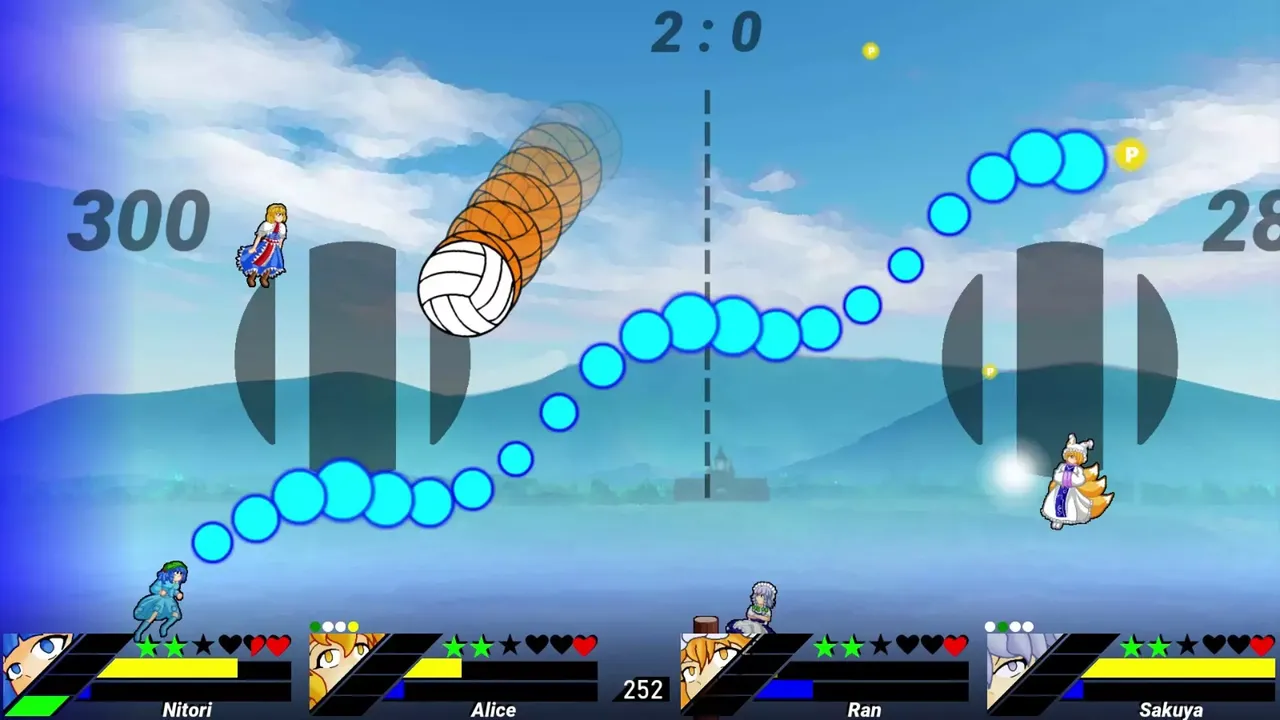 -Touhou Volleyball Danmaku-游戏截图-好玩游戏库