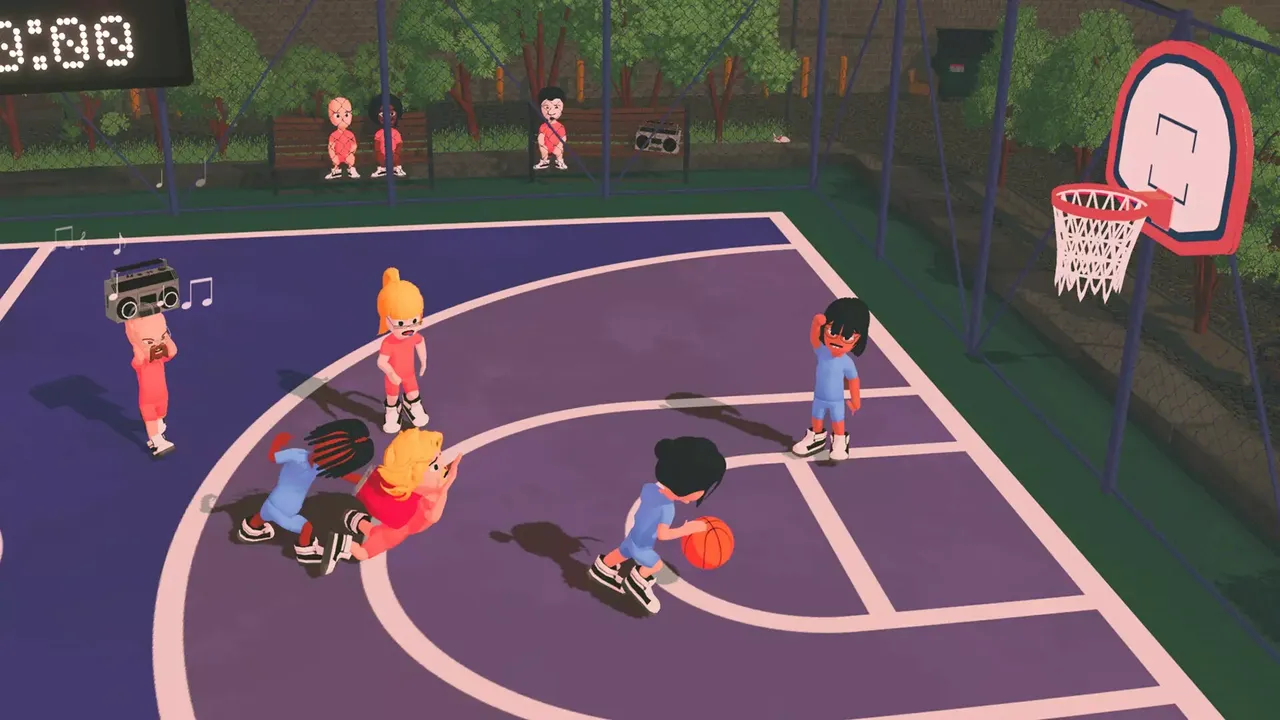 -Hoop Fighters: Party Basketball-游戏截图-好玩游戏库