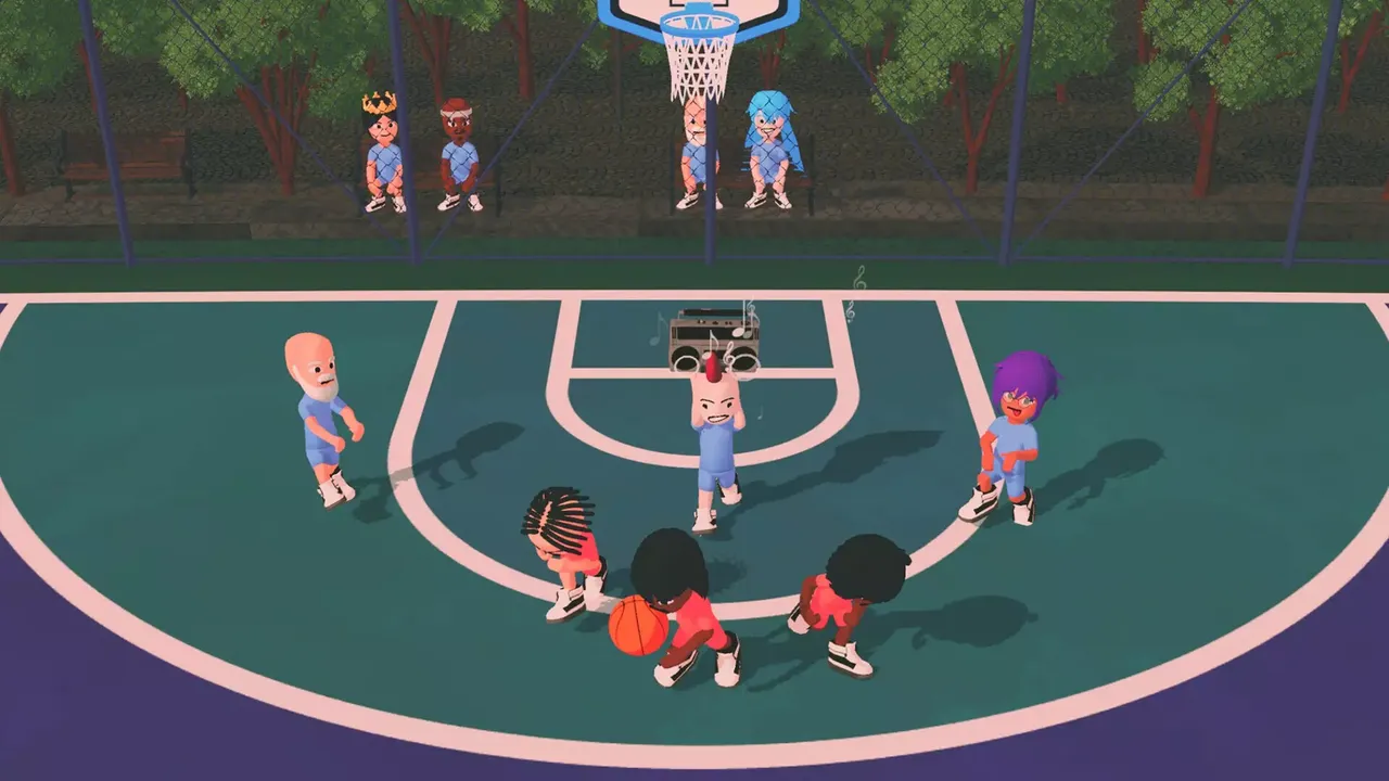 -Hoop Fighters: Party Basketball-游戏截图-好玩游戏库
