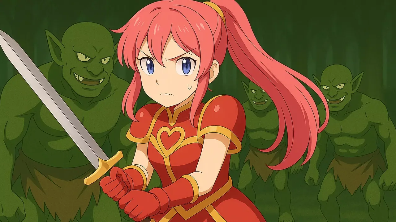 -Cute Warrior Girl 2 (큐트 여전사 2)-游戏截图-好玩游戏库