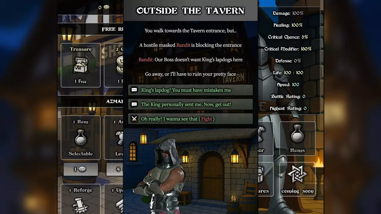 -Azmar Quest - Text Based RPG-游戏截图-好玩游戏库
