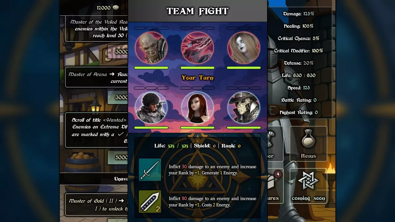 -Azmar Quest - Text Based RPG-游戏截图-好玩游戏库