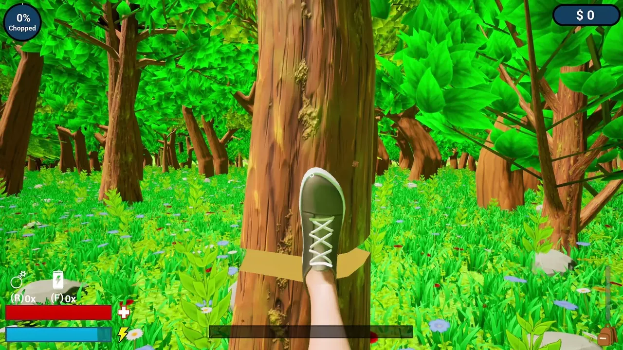 -A Game About Cutting A Tree-游戏截图-好玩游戏库
