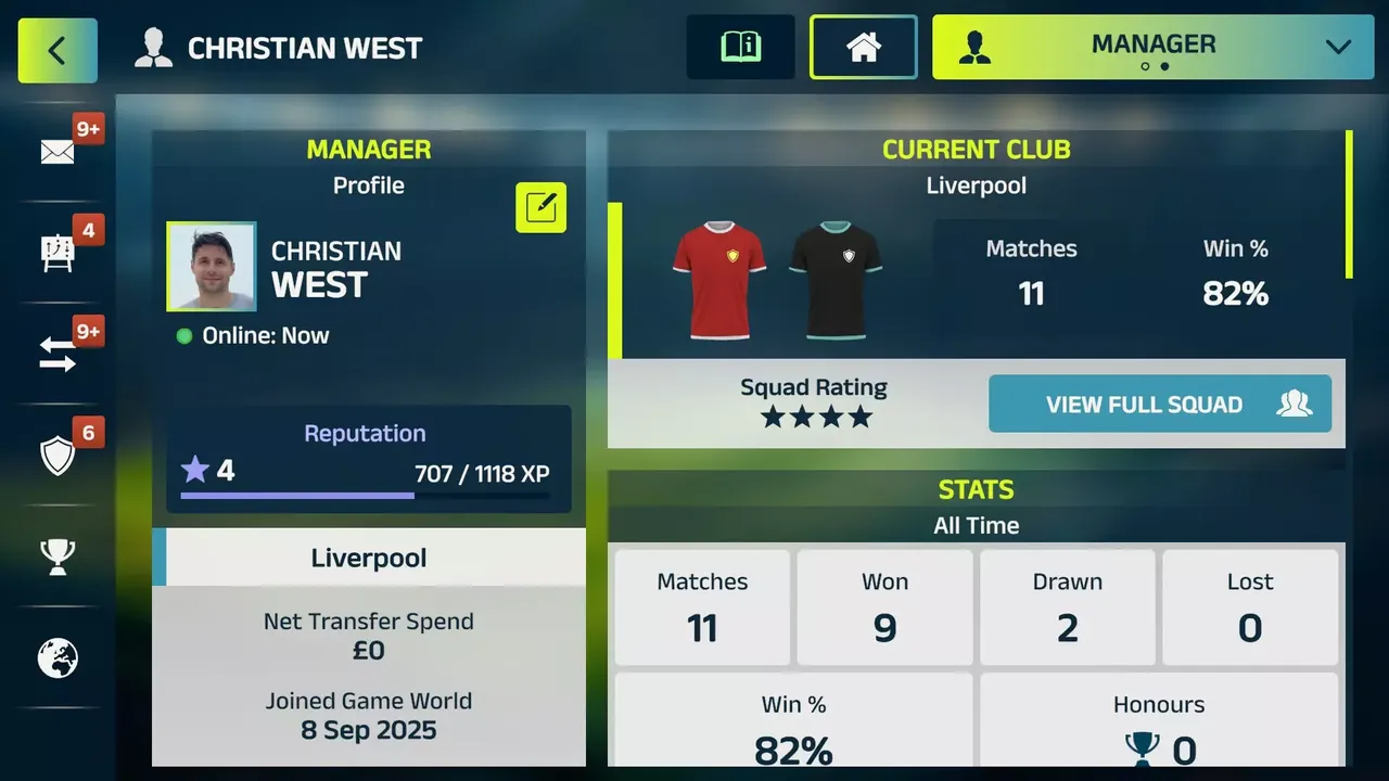 -Football Club Manager 26 LIVE-游戏截图-好玩游戏库