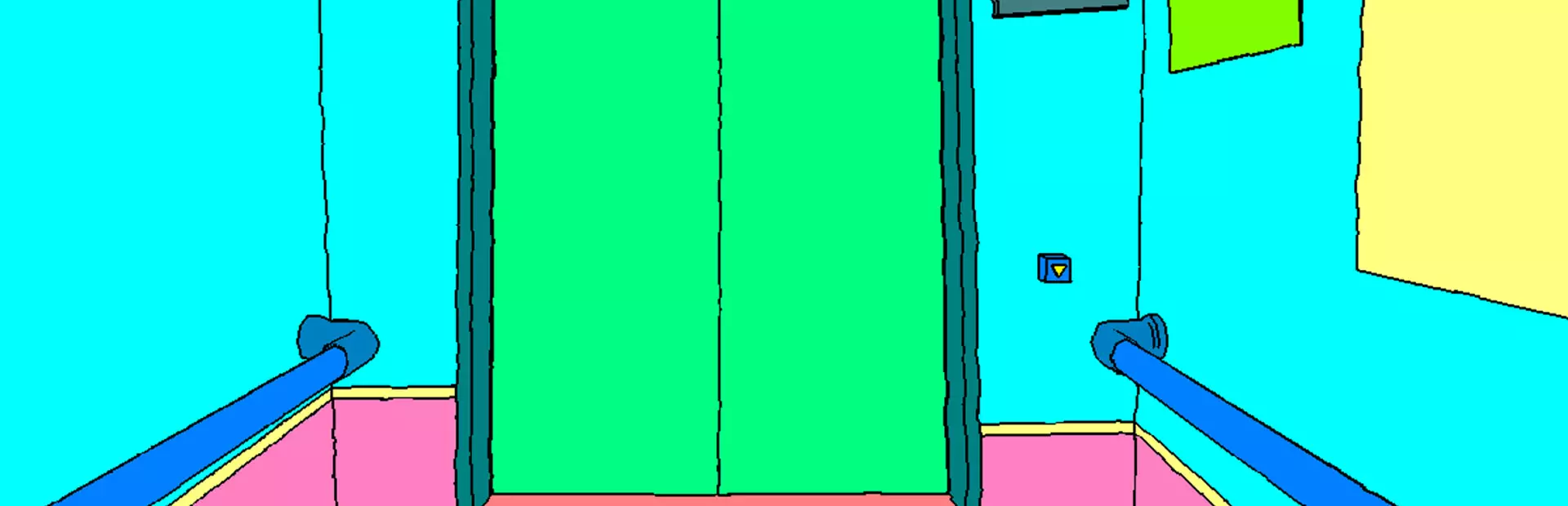 神秘的电梯先生