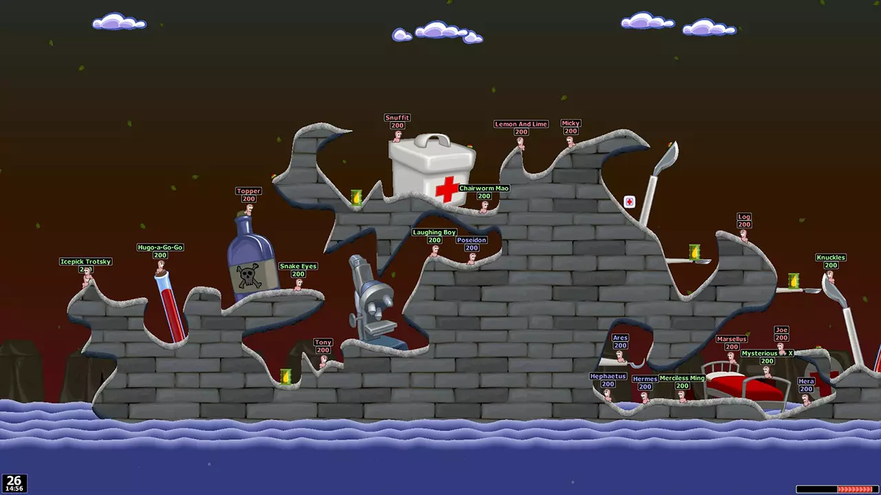 百战天虫：世界派对 - 重制版-Worms World Party Remastered-游戏截图-好玩游戏库