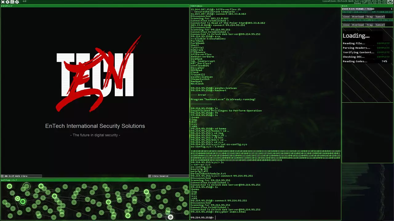 黑客网络-Hacknet-游戏截图-好玩游戏库