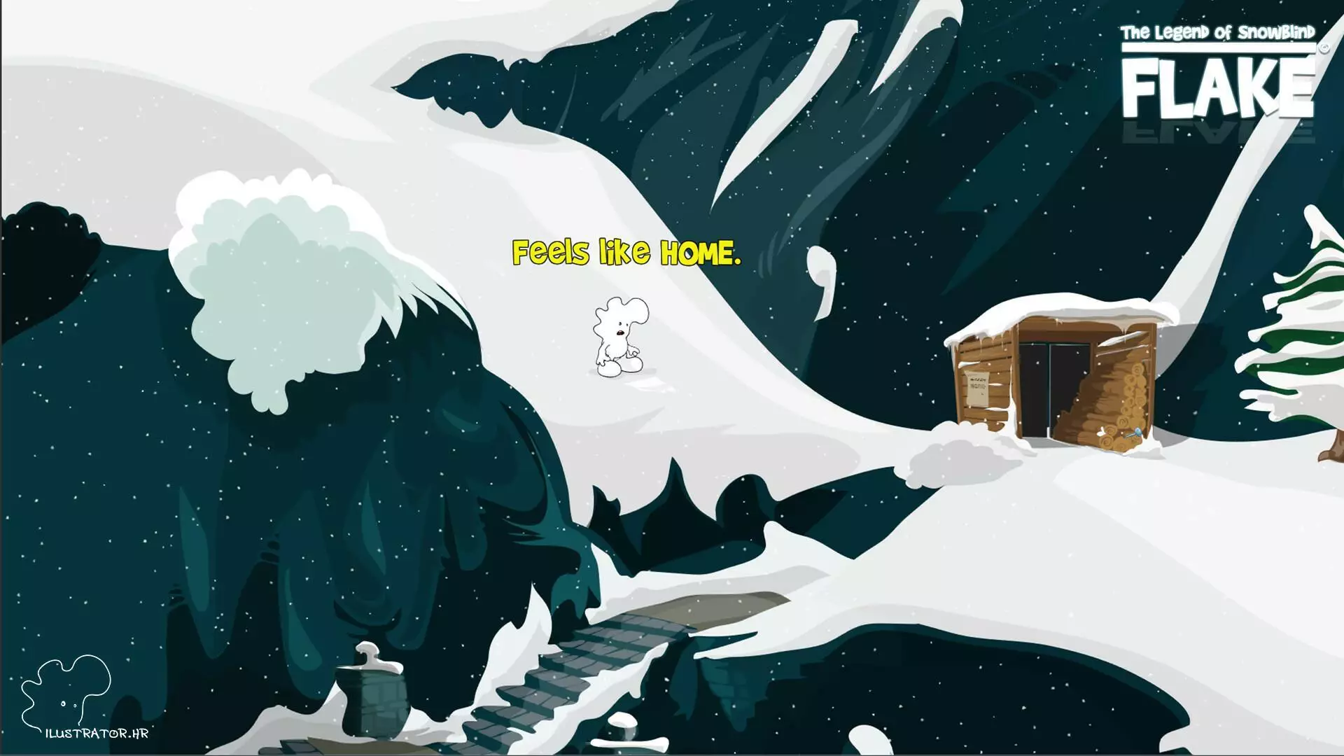 -FLAKE The Legend of Snowblind Demo-游戏截图-好玩游戏库