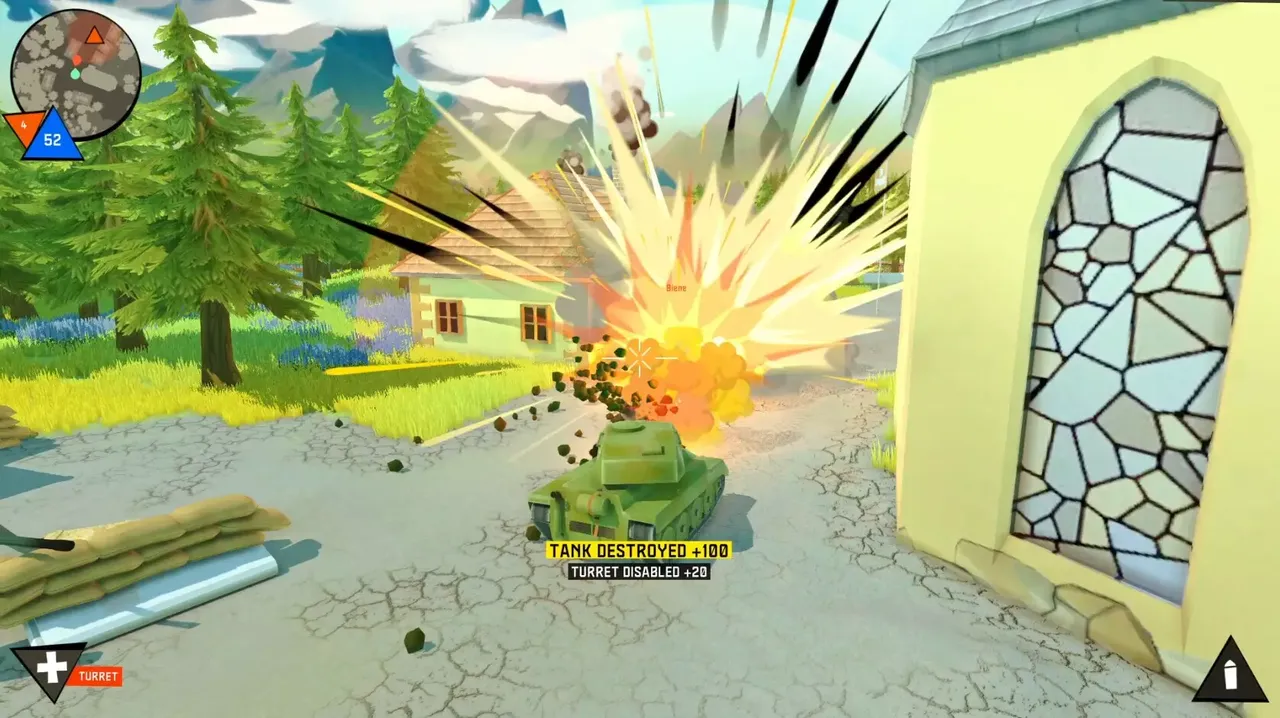 -Tick, Tank, Boom-游戏截图-好玩游戏库