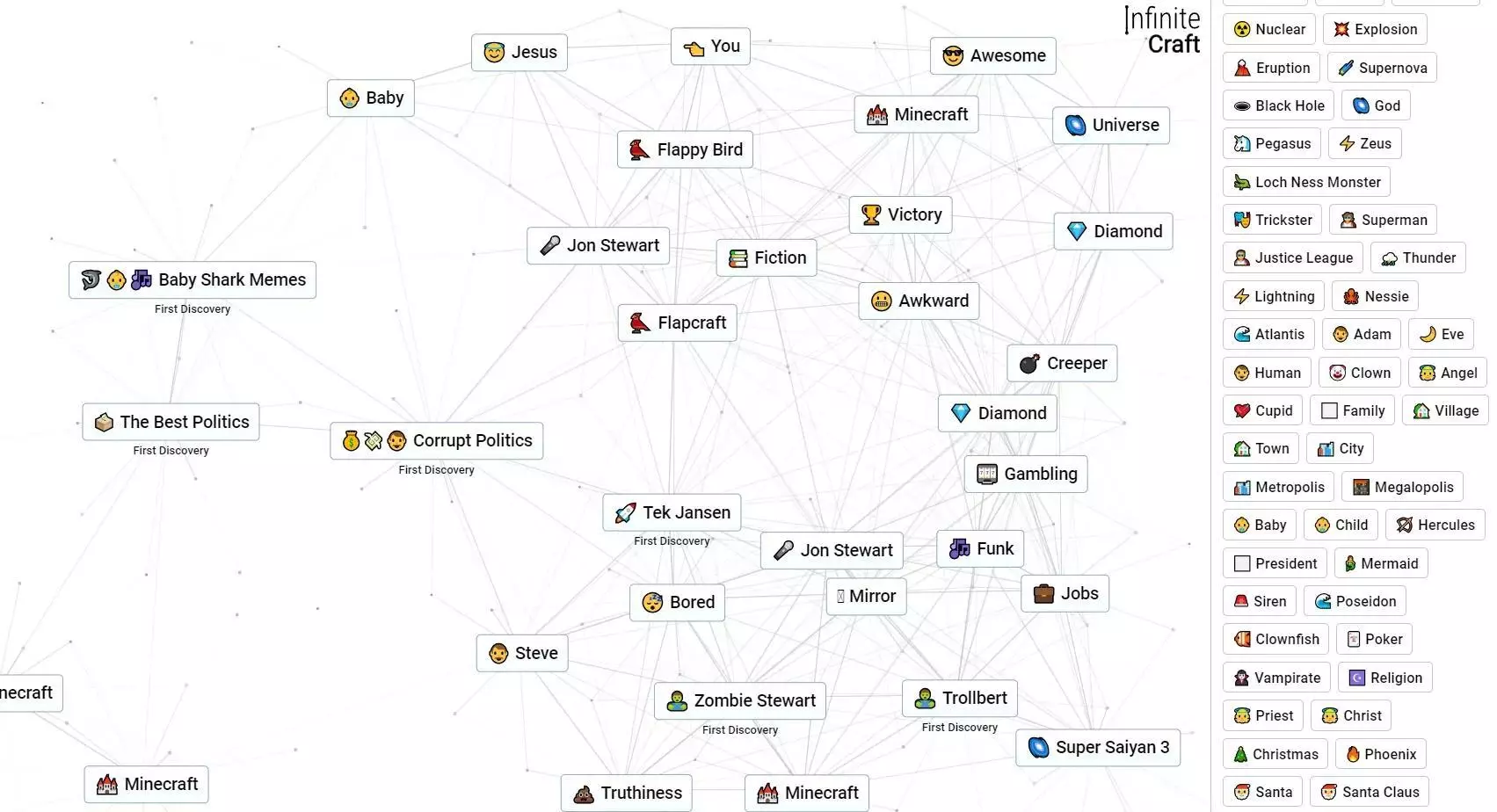 -Infinite Craft-游戏截图-好玩游戏库