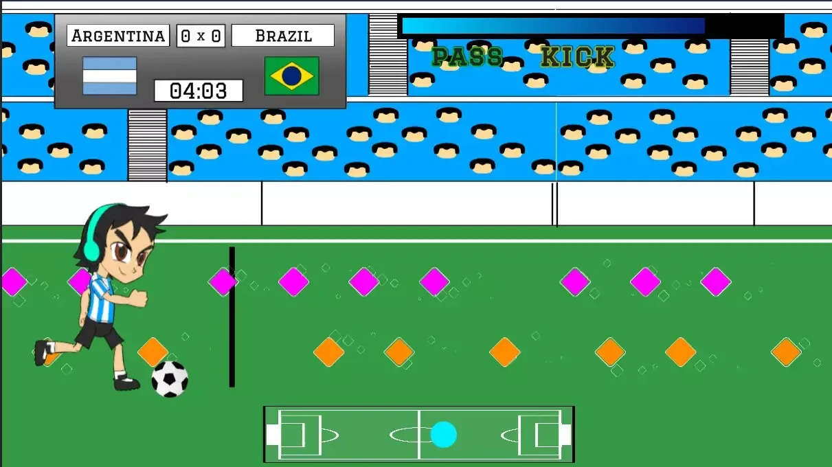 -Rhythm Soccer-游戏截图-好玩游戏库