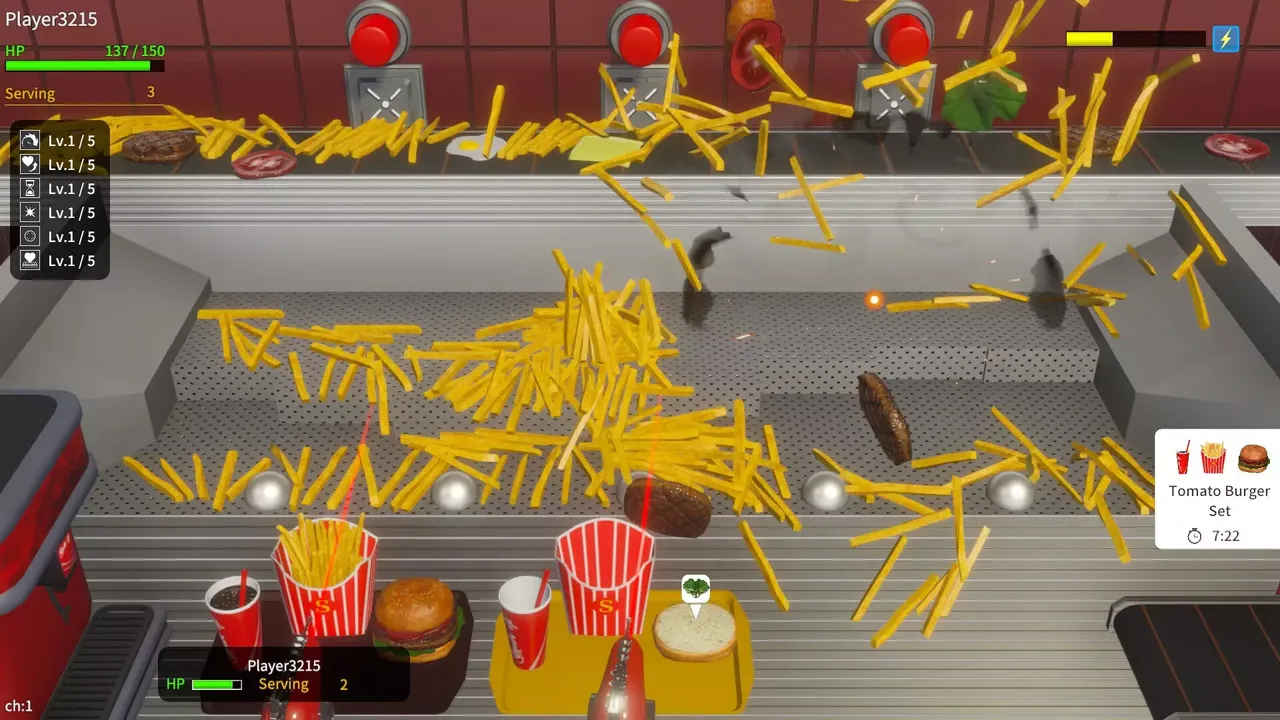 -French Fries Pusher Friends-游戏截图-好玩游戏库