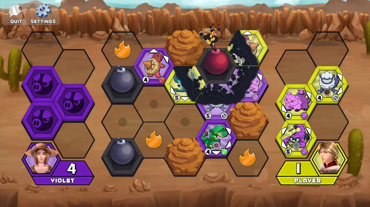 -Attack on Hex Island-游戏截图-好玩游戏库