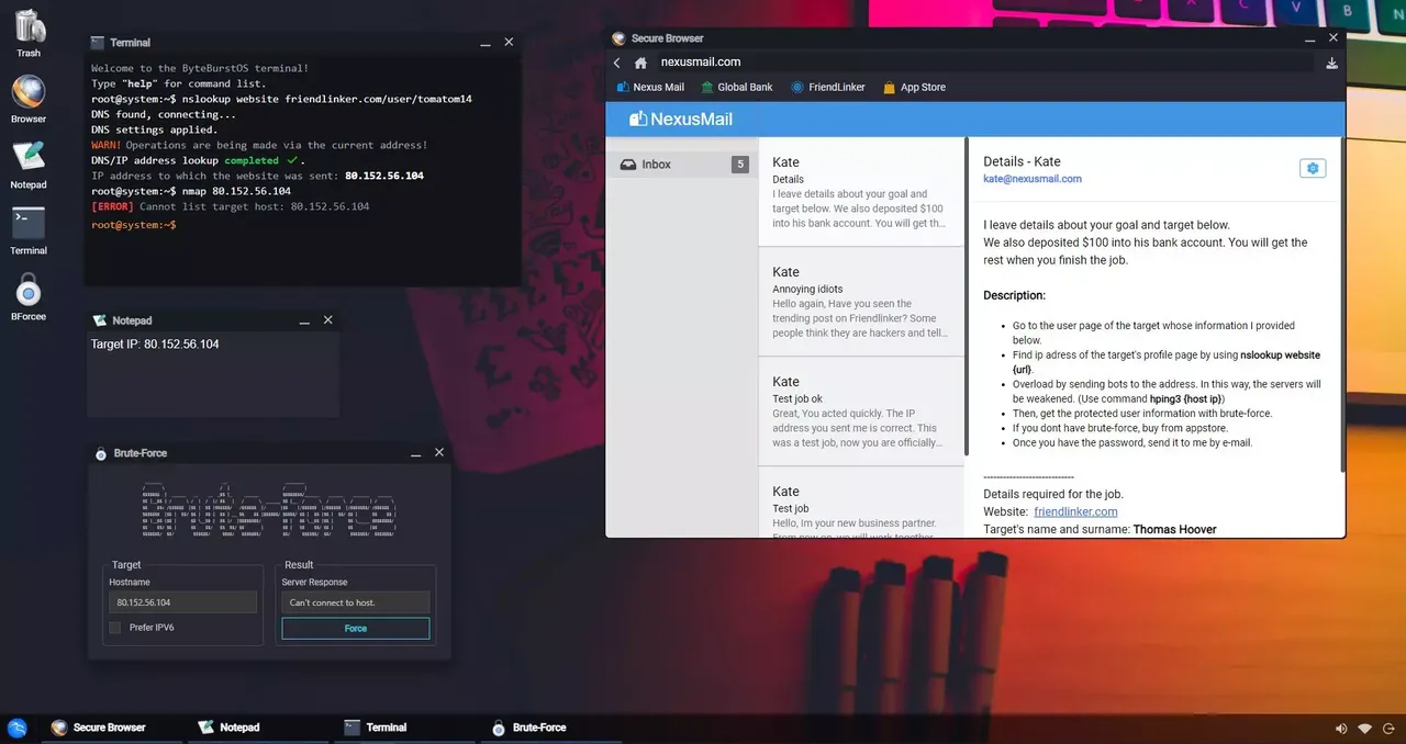 -ByteBurst: Hacking Simulator-游戏截图-好玩游戏库