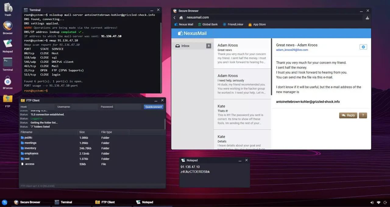 -ByteBurst: Hacking Simulator-游戏截图-好玩游戏库