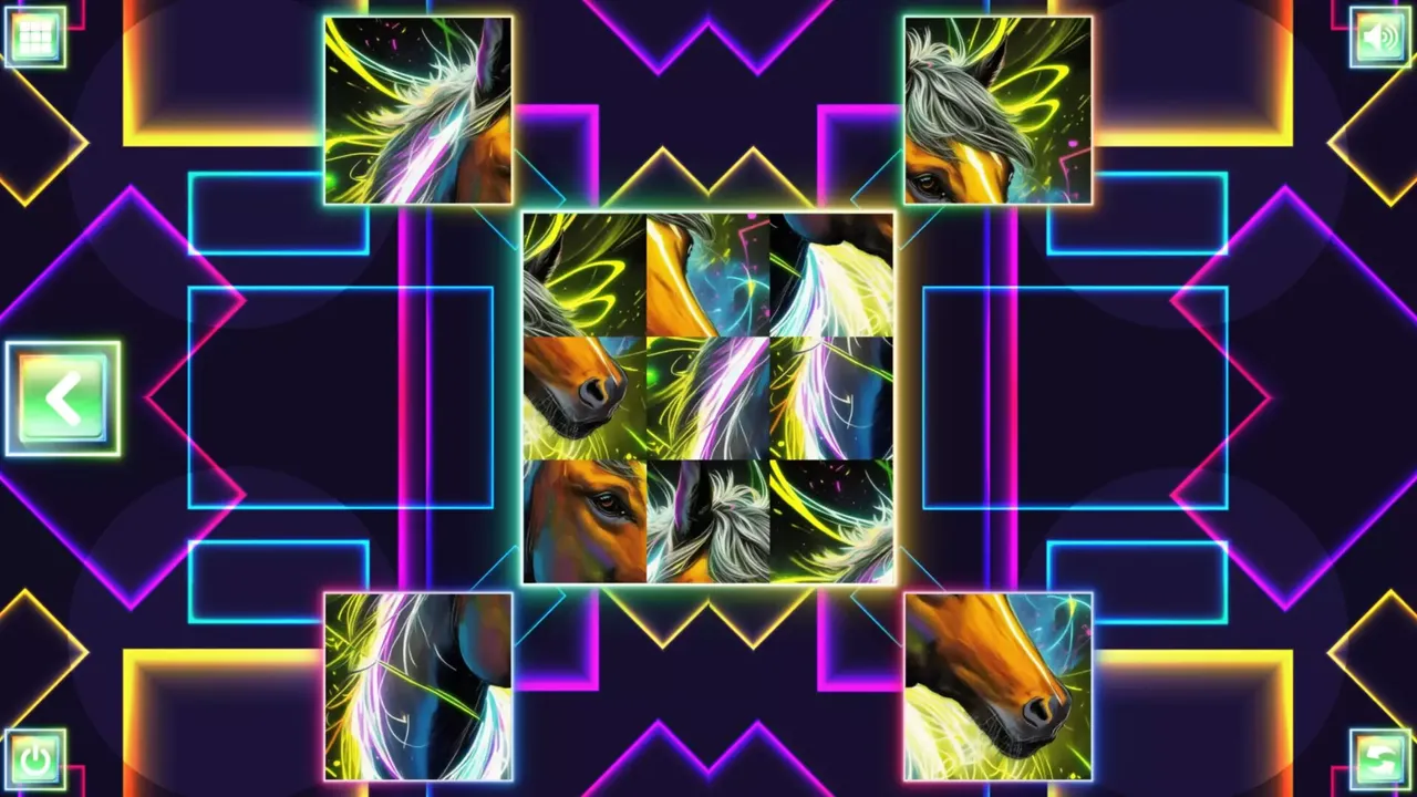 -Neon Fantasy: Horses-游戏截图-好玩游戏库