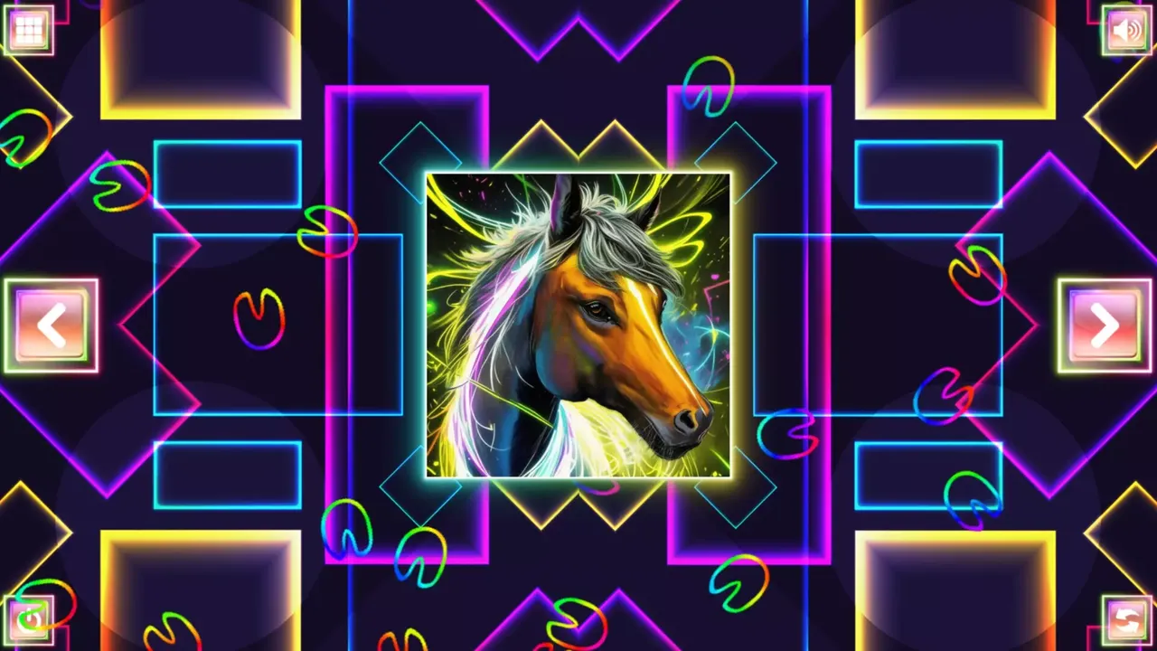 -Neon Fantasy: Horses-游戏截图-好玩游戏库