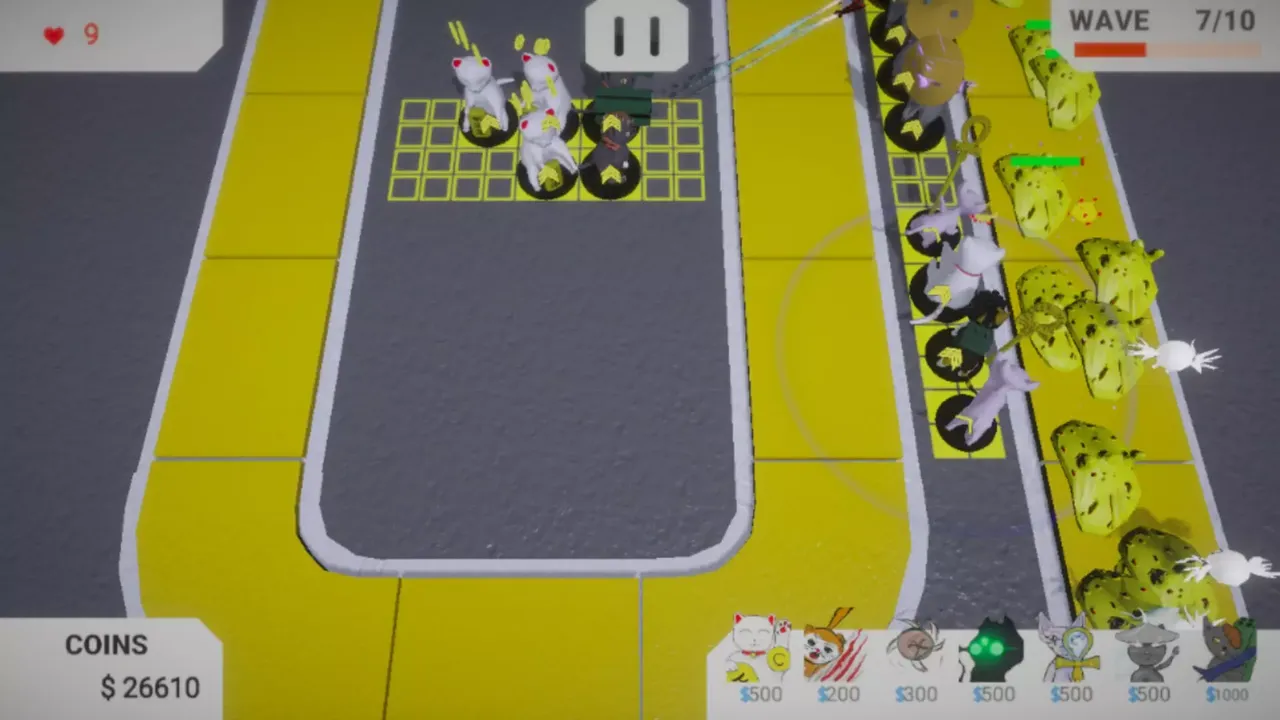 -Cats VS Ghosts-游戏截图-好玩游戏库