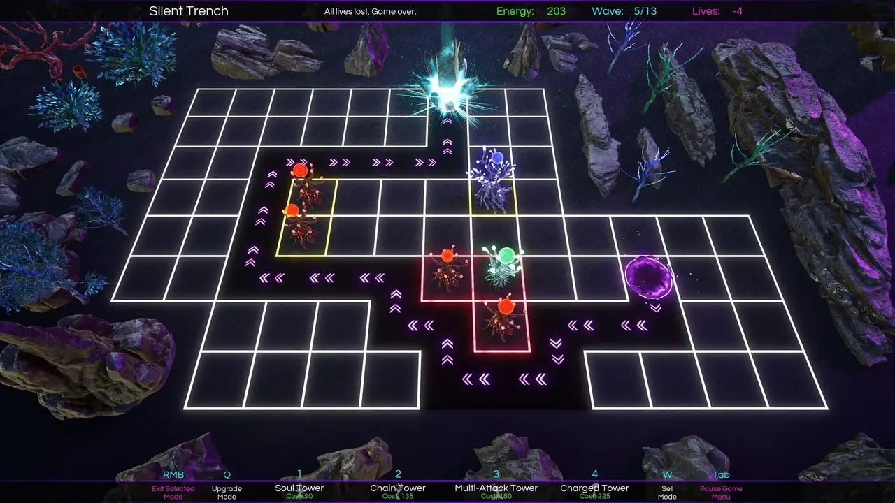 -Space Nature Attack Tower Defense-游戏截图-好玩游戏库