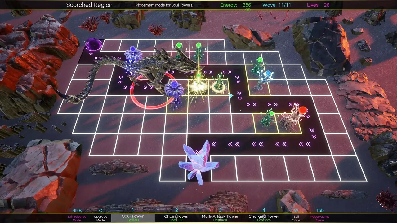 -Space Nature Attack Tower Defense-游戏截图-好玩游戏库