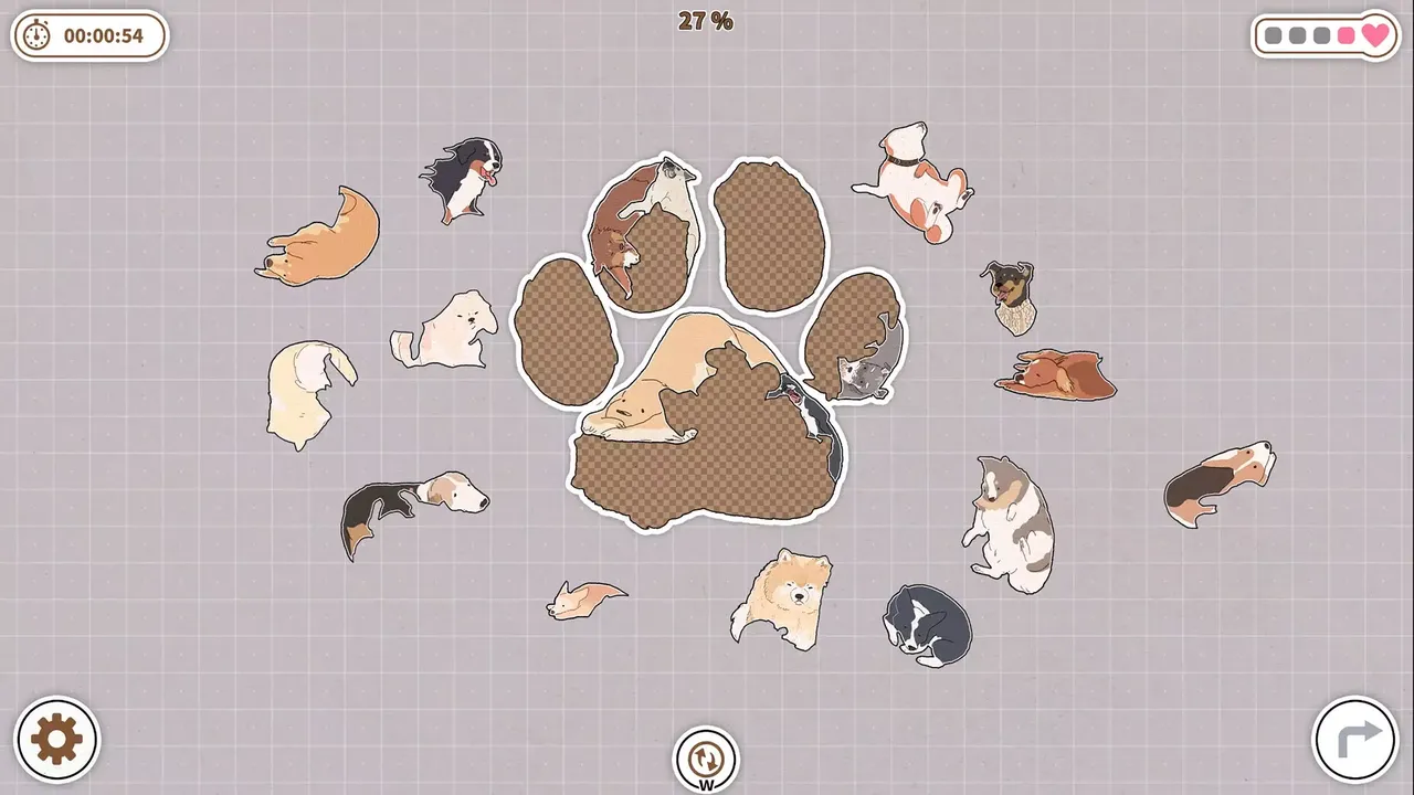 -Dogs Huddled Together 挤在一起的狗狗们-游戏截图-好玩游戏库