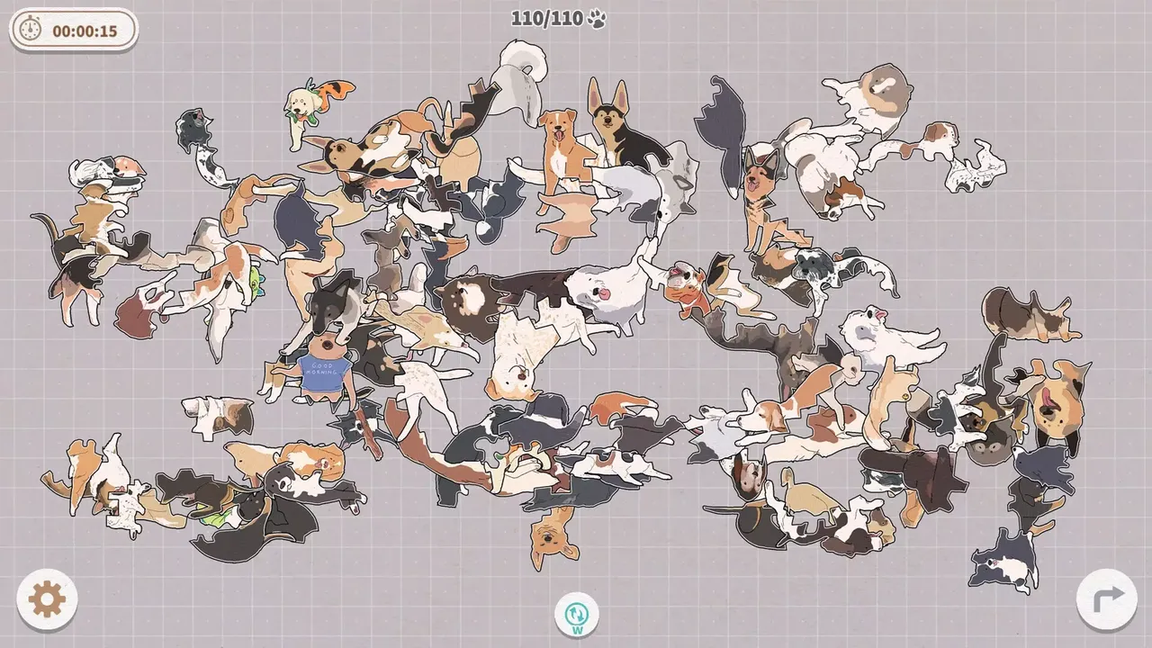 -Dogs Huddled Together 挤在一起的狗狗们-游戏截图-好玩游戏库