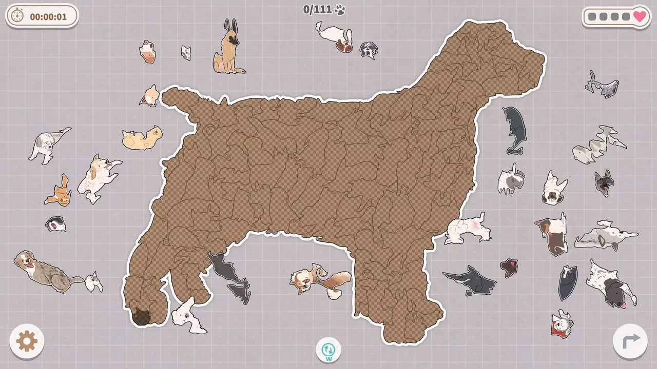 -Dogs Huddled Together 挤在一起的狗狗们-游戏截图-好玩游戏库