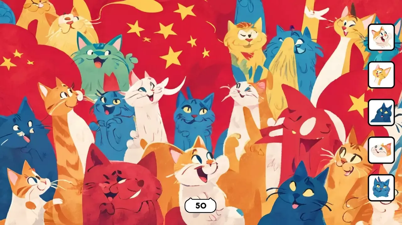 -100 Hidden Cats in China-游戏截图-好玩游戏库