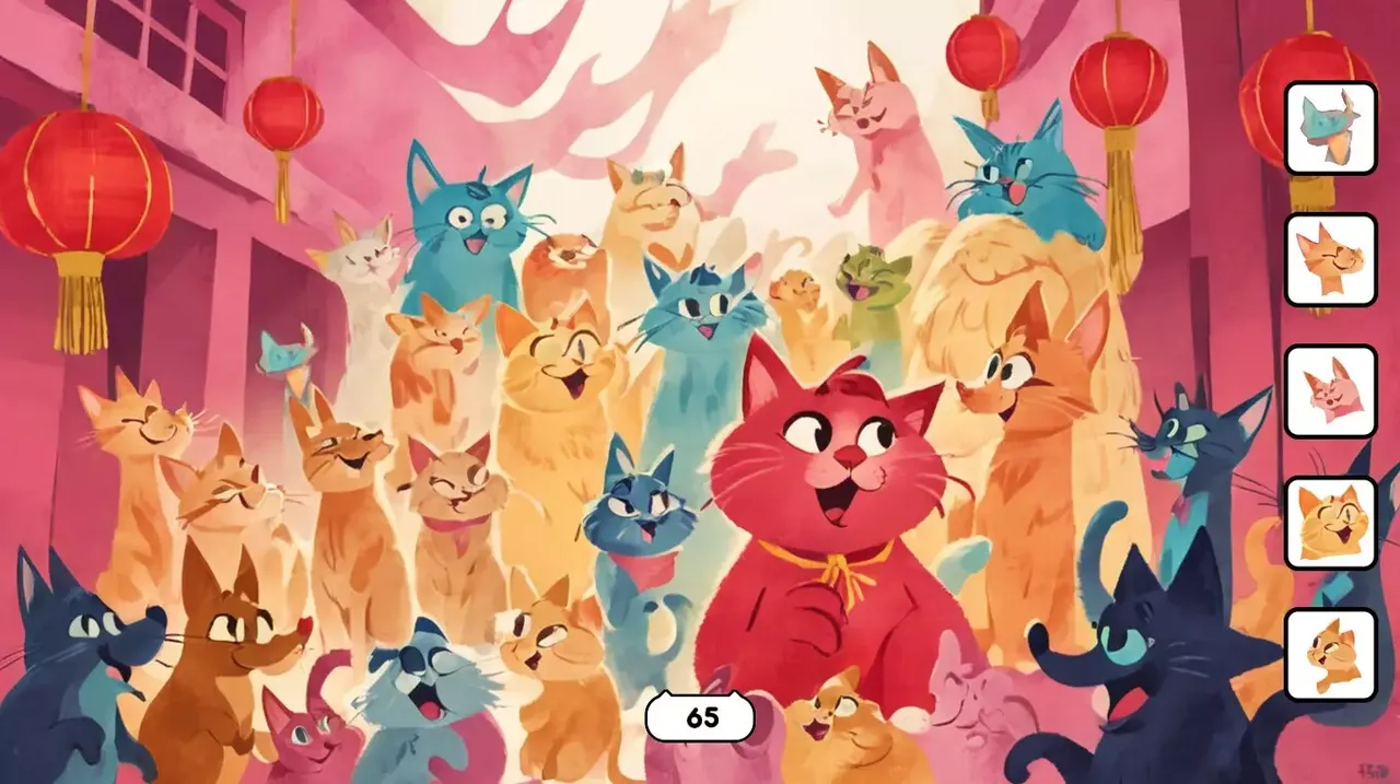 -100 Hidden Cats in China-游戏截图-好玩游戏库