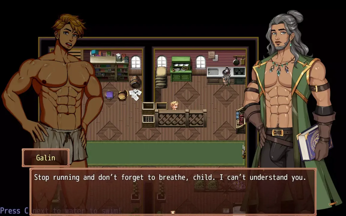 -Forged Desires: A Bara JRPG-游戏截图-好玩游戏库