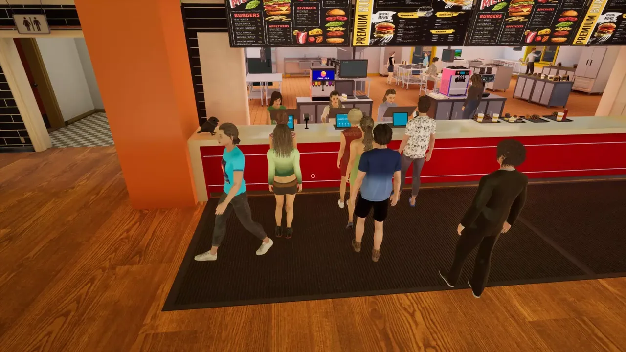 -Burger Shift: Team Rush: Prologue-游戏截图-好玩游戏库