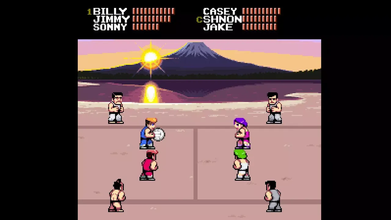 -Double Dragon Dodgeball-游戏截图-好玩游戏库