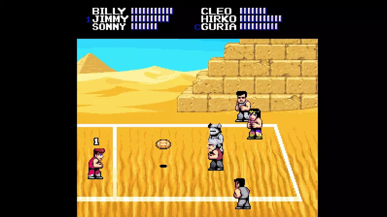 -Double Dragon Dodgeball-游戏截图-好玩游戏库