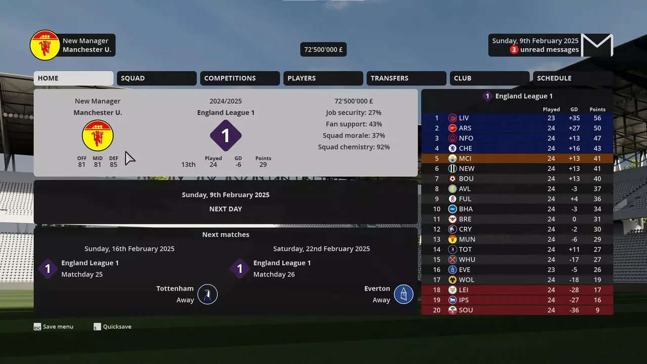 -Football Career Mode 26-游戏截图-好玩游戏库