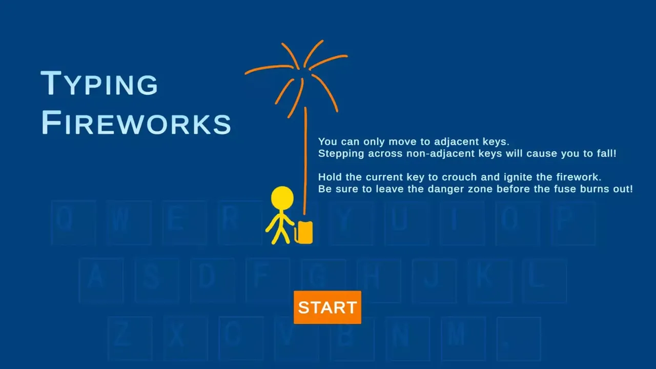 -Typing Fireworks-游戏截图-好玩游戏库