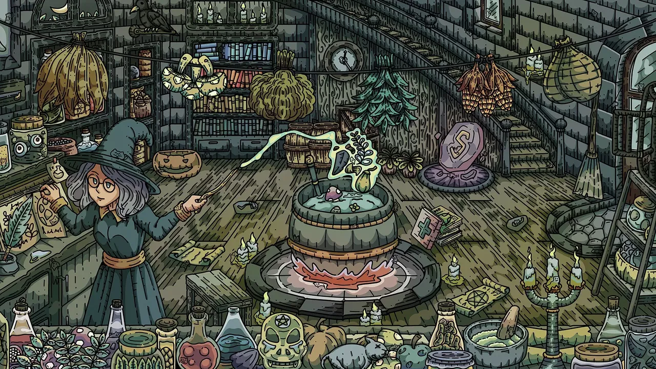 -100 Witch Cats-游戏截图-好玩游戏库