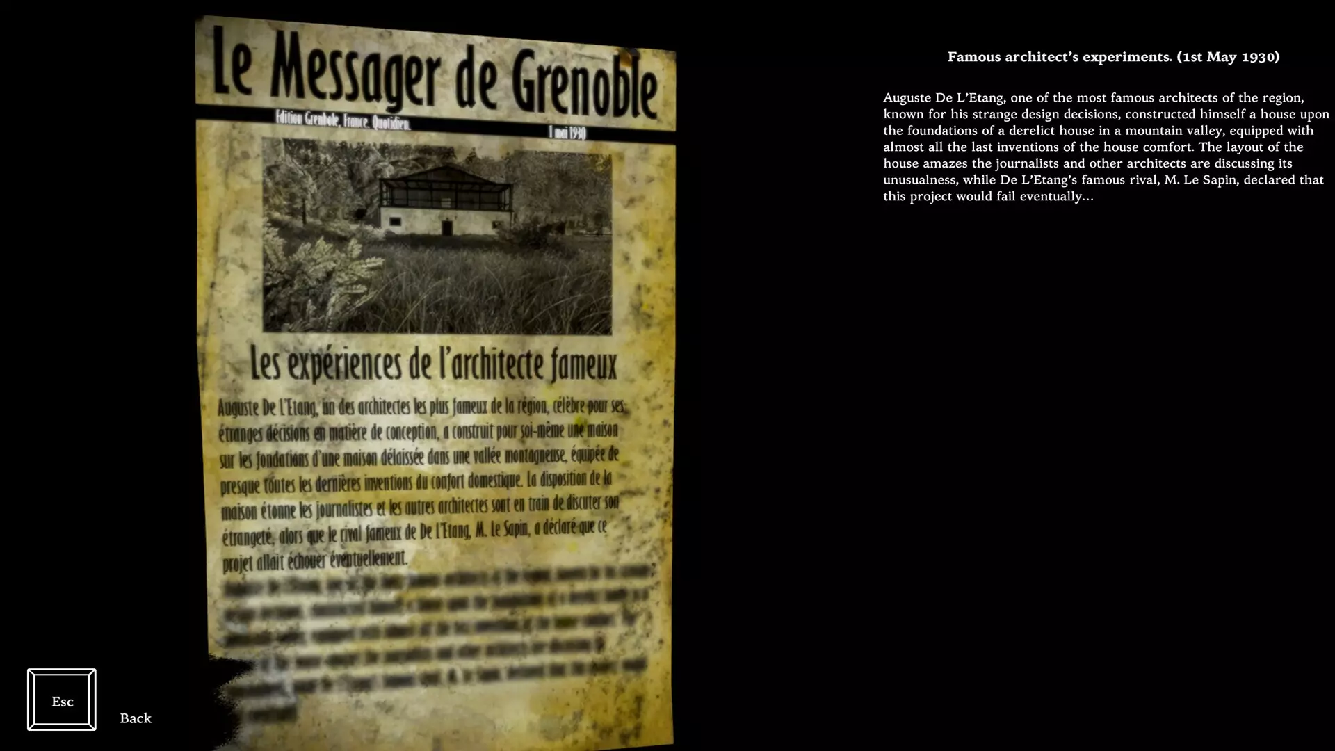 热沃当之谜-Mystery of Gevaudan-游戏截图-好玩游戏库